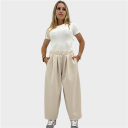 pantalone con elastico in vita aladino
